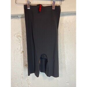 SPANX WOMENS MED BLACK BODY CONTOURED SHORTS 206